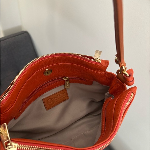 Valentina Elegant Orange Handbag - Picture 9 of 13